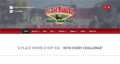 Desktop Screenshot of nuxhallmiracleleague.org